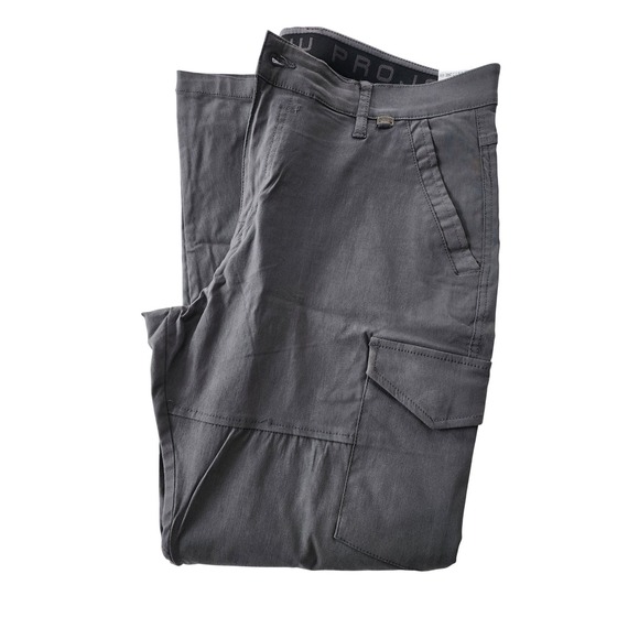 Projek Row Project Other - Projek Row Project Cargo Pants Men's Gray Relaxed Fit Casual Outdoor Size 32x30